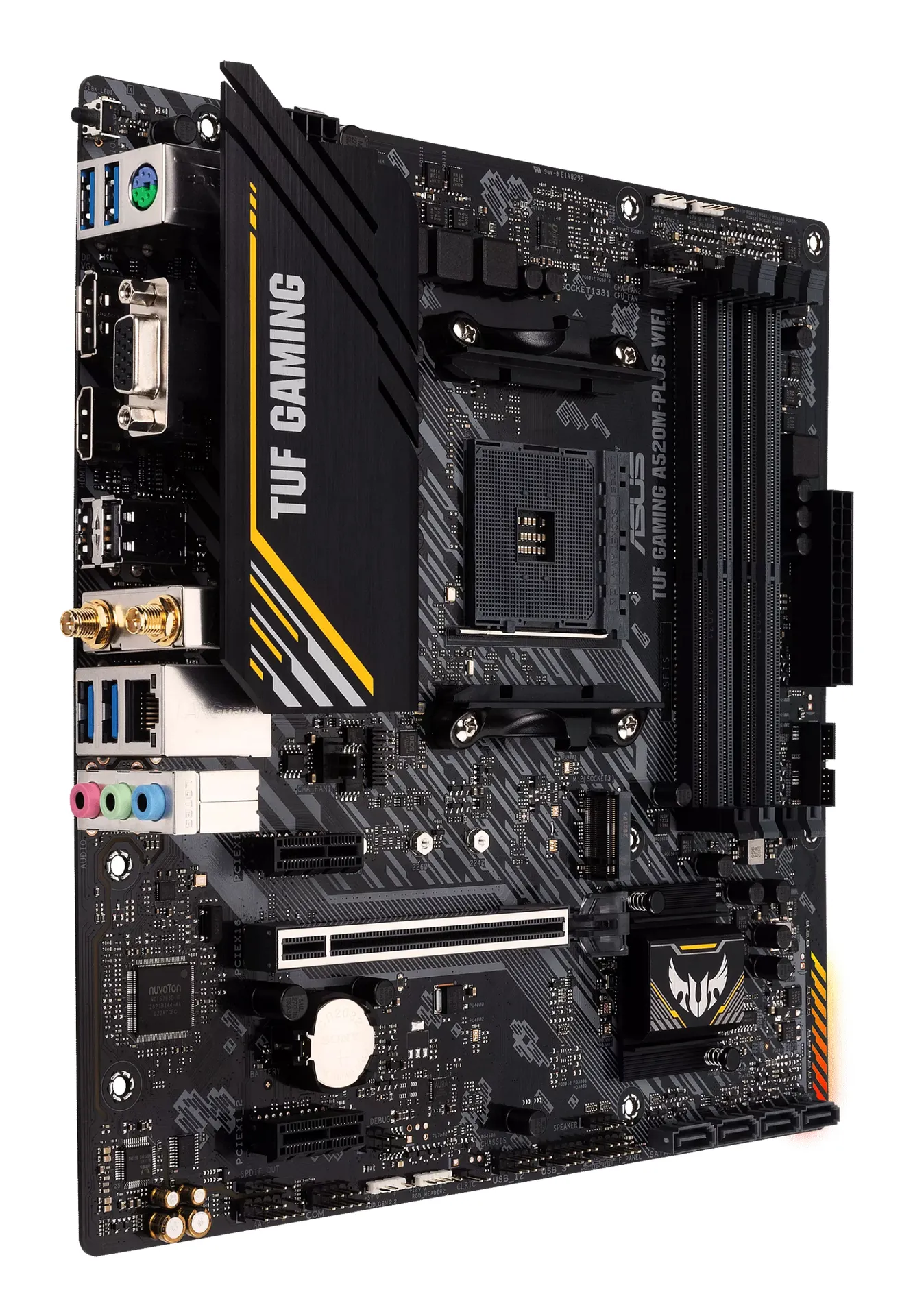 ASUS TUF GAMING A520M-PLUS WIFI AMD A520 Sockel AM4 micro ATX – Bild 3