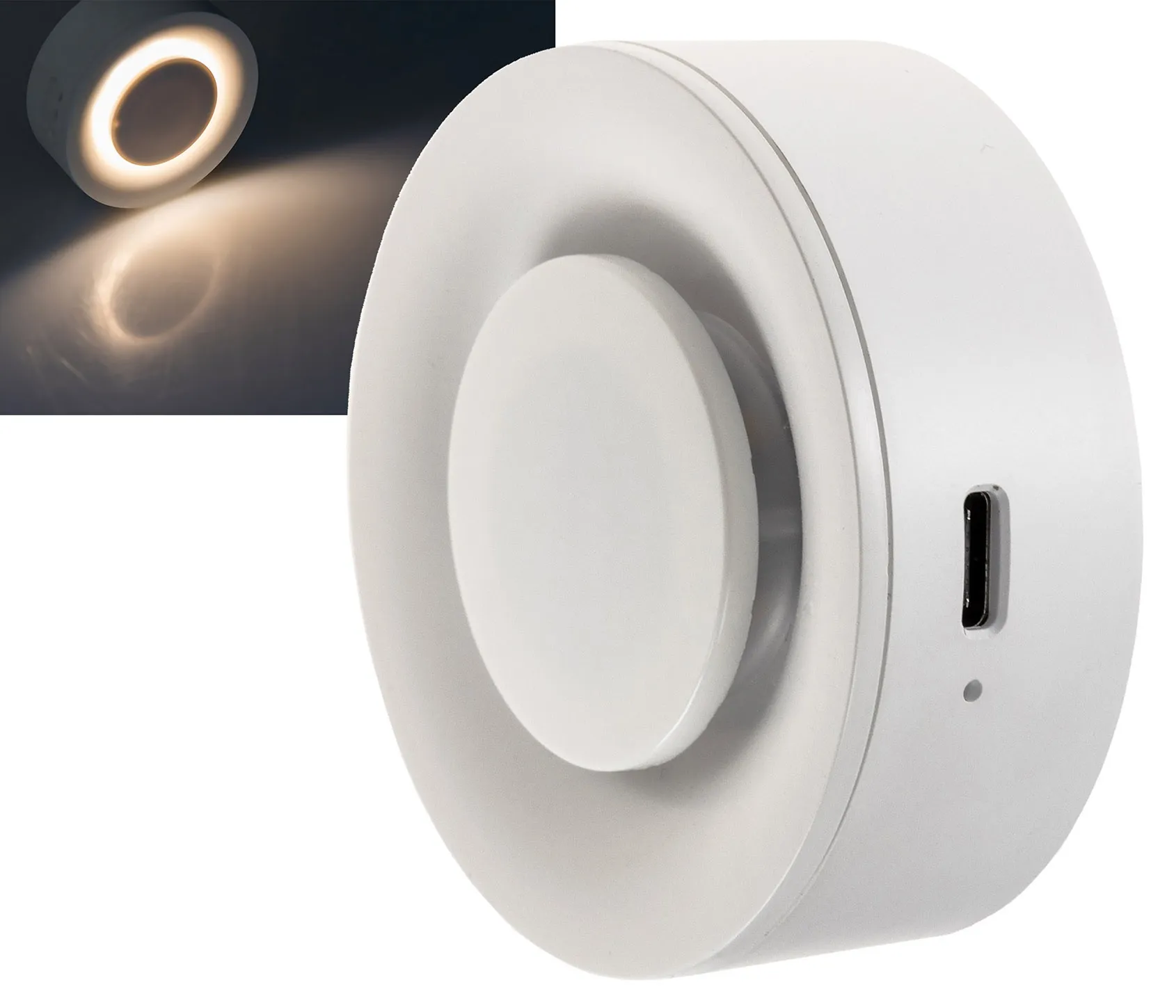 LED Nachtlicht mit Bewegungsmelder Akku, Dämmerungssensor, 2700k LED Nachtlicht mit Bewegungsmelder Akku, Dämmerungssensor, 2700k