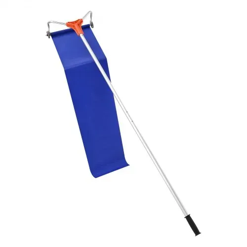 VEVOR Schnee Dachrechen, 432 mm Aluminiumklinge, 125-542cm verstellbarer Schneeschieber mit Rädern & Gleitschiene, Schneeräumwerkzeug zum Entfernen von Laub & Schnee auf Hausdächern – Bild 10