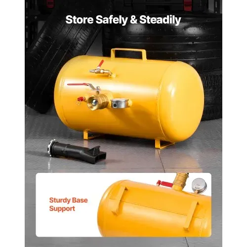 VEVOR Luftreifen Perlensitzer Luftreifenperlen Sitzer 37,9 L Reifenwulst Blaster Werkzeug, 0,6–0,8 MPa Betriebsdruck, Luftauslöser-Sitzpumpe für Pickup Truck ATV Jeep Traktor Lkw UTV Gelb – Bild 5