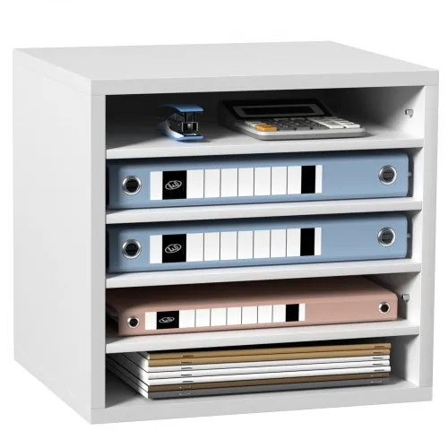 VEVOR 355 x 305 x 330 mm Briefablage Schreibtisch Organizer, 2,3–5,6 cm Einstellbar A4 Stapelbar Quer, Papierablage, Aufbewahrung Schreibtisch Ablagesystem Organisation, Ablage (Weiß, 5 Fächer) VEVOR 355 x 305 x 330 mm Briefablage Schreibtisch Organizer, 2,3–5,6 cm Einstellbar A4 Stapelbar Quer, Papierablage, Aufbewahrung Schreibtisch Ablagesystem Organisation, Ablage (Weiß, 5 Fächer)