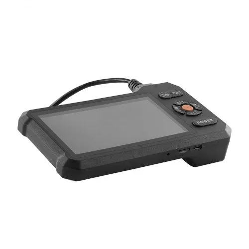 VEVOR Triple Lens Endoskopkamera mit 5 Zoll Bildschirm, 3000mAh Akku Inspektionskamera mit 5m Kabel 8X Zoom 180° Bildrotation IP67 Wasserdicht, 8mm Industrie Endoskop mit Licht für Auto Rohre Abfluss – Bild 9
