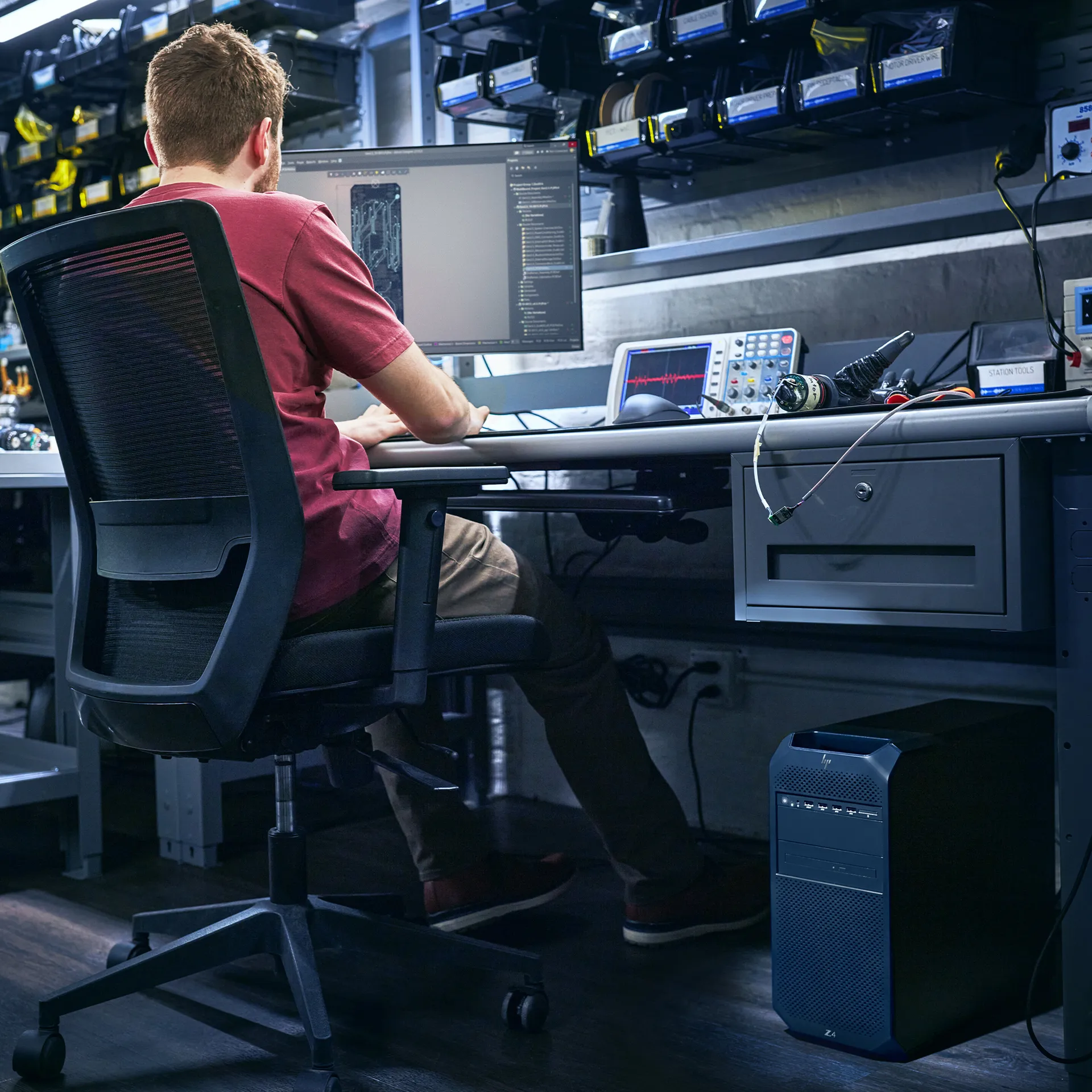 HP Z4 G5 Workstation PC W3-2535 64 GB DDR5-SDRAM NVIDIA RTX PRO 4000 Blackwell Windows 11 Pro Tower Arbeitsstation AI Workstation – Bild 7