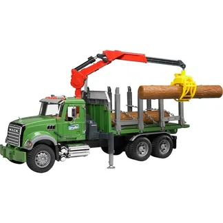 MACK Granite Holztransport-LKW, Modellfahrzeug MACK Granite Holztransport-LKW, Modellfahrzeug