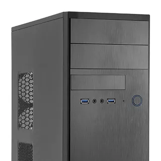 Chieftec HQ-01B-OP Computer-Gehäuse Midi Tower Schwarz Chieftec HQ-01B-OP Computer-Gehäuse Midi Tower Schwarz