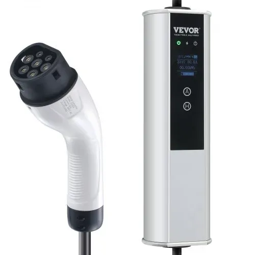 VEVOR Typ2 EV Ladekabel 16A 3,68kW(einphasig)/11kW(dreiphasig) Elektroauto Ladegerät IP66 Wallbox 7,5m Kabel Ladekabel 4 Stufen der Stromanpassung (16A/13A/10A/8A) Ladegerät CEE 16-Stecker – Bild 8