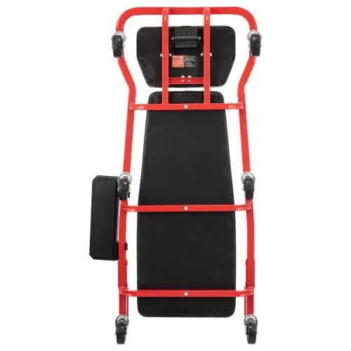 VEVOR Rollbrett für Mechaniker, 1118 mm, 136,1 kg Tragkraft, Rollbrett für Kraftfahrzeuge mit 6 Lenkrollen, verstellbarer, gepolsterter Kopfstütze, Werkzeugablage, robuster Stahlrahmen für Garagen, Reparaturwerkstätten und Heimwerker – Bild 10