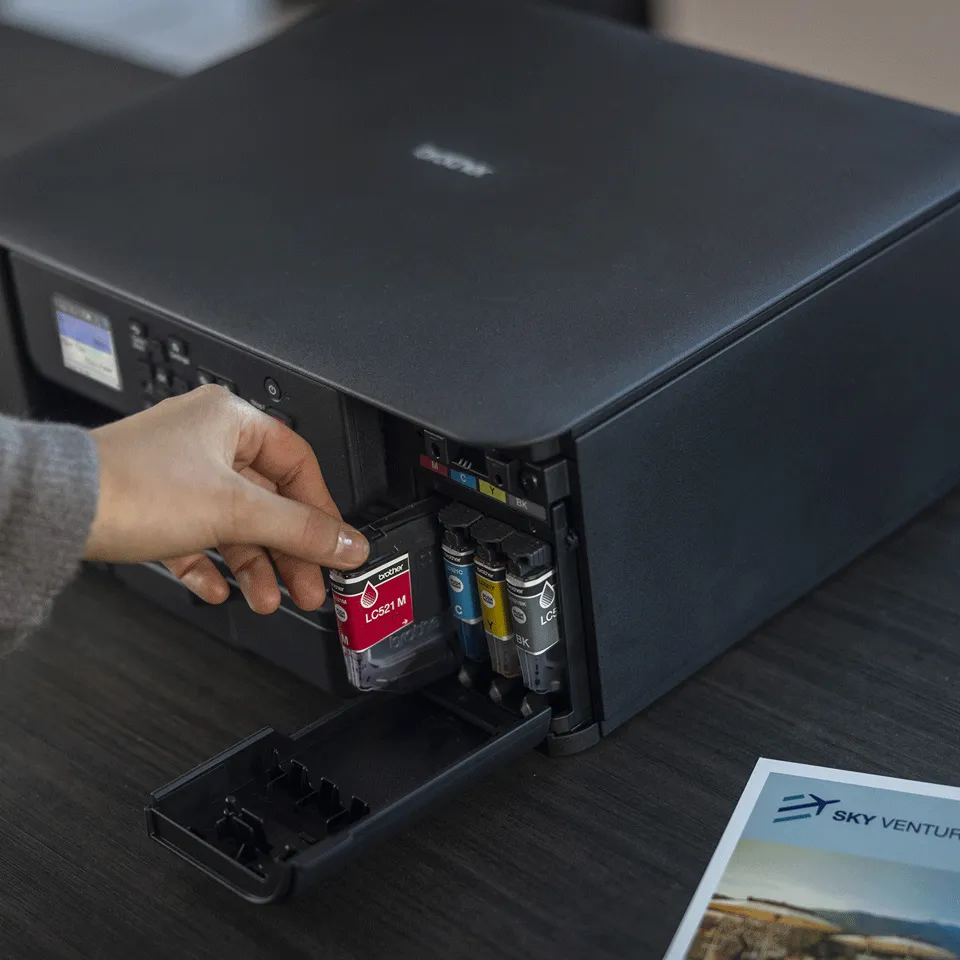 Brother DCP-J1310DW Multifunktionsdrucker Tintenstrahl A4 1200 x 6000 DPI 16 Seiten pro Minute WLAN – Bild 6