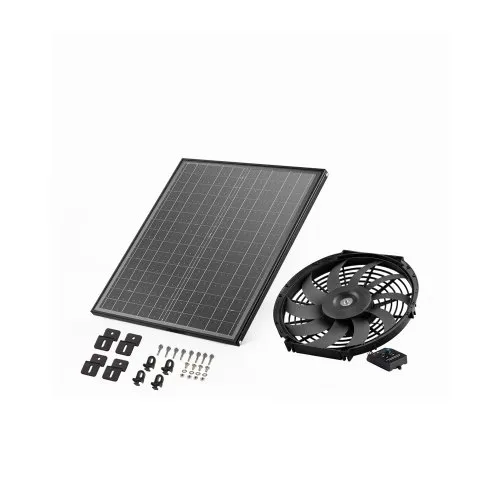 VEVOR Solar Ventilator, Belüftung, Lüfter, Φ340×70 mm, Dachbodenabluftventilator mit einstellbarem Thermostat, Außengitter, 1300 CFM Luftstromkapazität, für Giebel, Dach, Garage, Werkstatt VEVOR Solar Ventilator, Belüftung, Lüfter, Φ340×70 mm, Dachbodenabluftventilator mit einstellbarem Thermostat, Außengitter, 1300 CFM Luftstromkapazität, für Giebel, Dach, Garage, Werkstatt