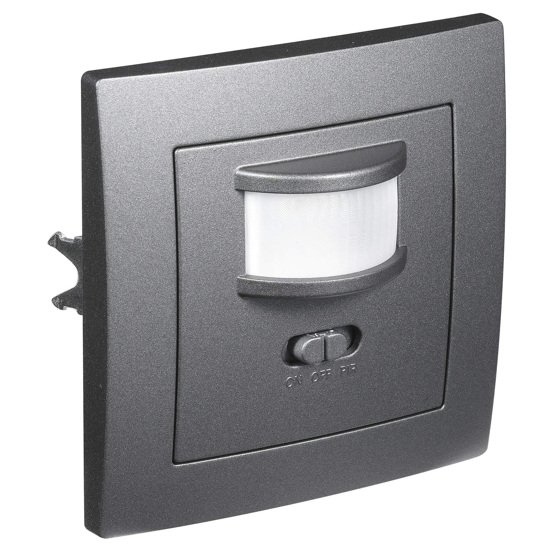 Unterputz IR Bewegungsmelder McPower ''Flair'' 160°, 750W, LED geeignet, anthrazit – Bild 2