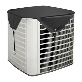 VEVOR Klimaanlagenabdeckung für Außengeräte, 810×810 mm, Abdeckung für Klimaanlagen, universelle Passform, regenfest, Schutzabdeckung für den Außenbereich, alle Jahreszeiten, schwarz VEVOR Klimaanlagenabdeckung für Außengeräte, 810×810 mm, Abdeckung für Klimaanlagen, universelle Passform, regenfest, Schutzabdeckung für den Außenbereich, alle Jahreszeiten, schwarz