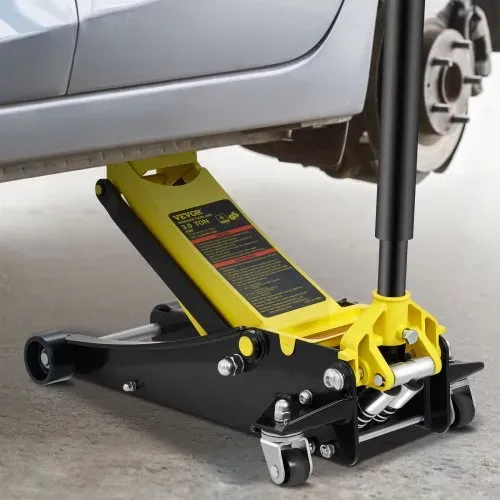 VEVOR Wagenheber, 3 Tonnen niedriger Wagenheber, Hochleistungs-Rennwagenheber aus Stahl mit Doppelkolben-Schnellhubpumpe, Hubbereich des Wagenhebers 3,35"-19,69 – Bild 7