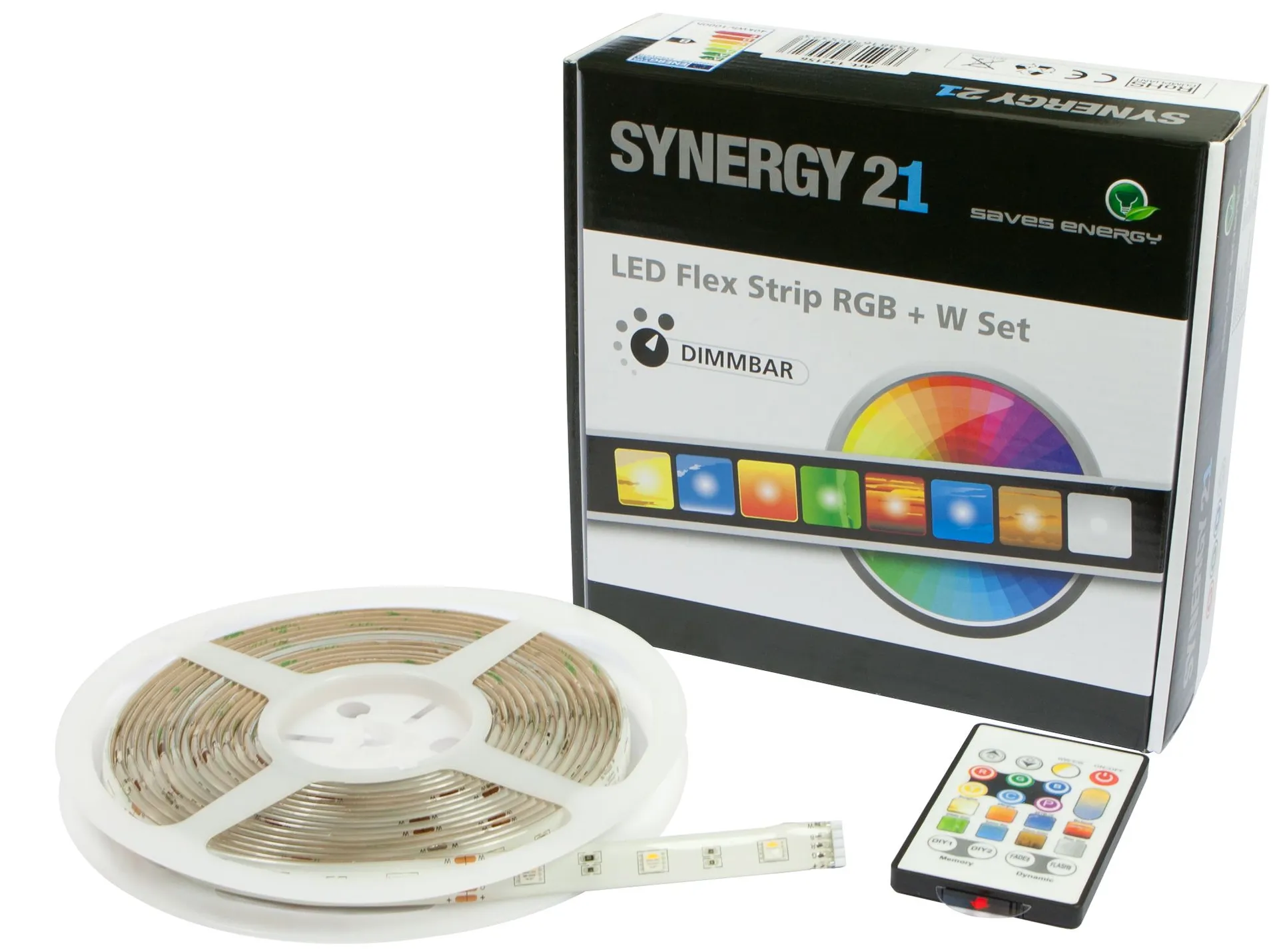 Synergy 21 LED Flex Strip 5050 - 30 RGB-W DC12V KOMPLETT Set V2 – Bild 2