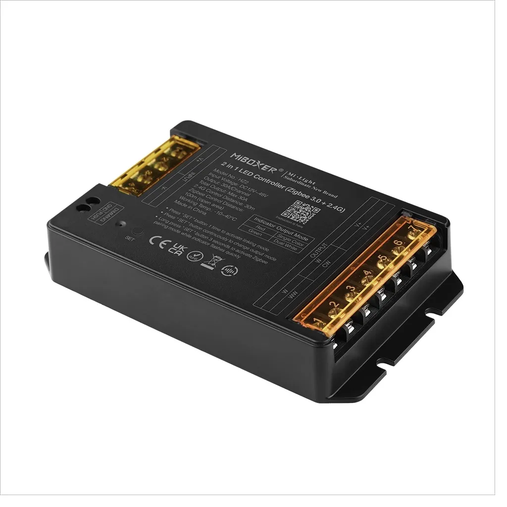 MiBoxer HZ2 LED Controller 2in1 DC12~48V Zigbee 3.0+ 2.4G HP 30A – Bild 2