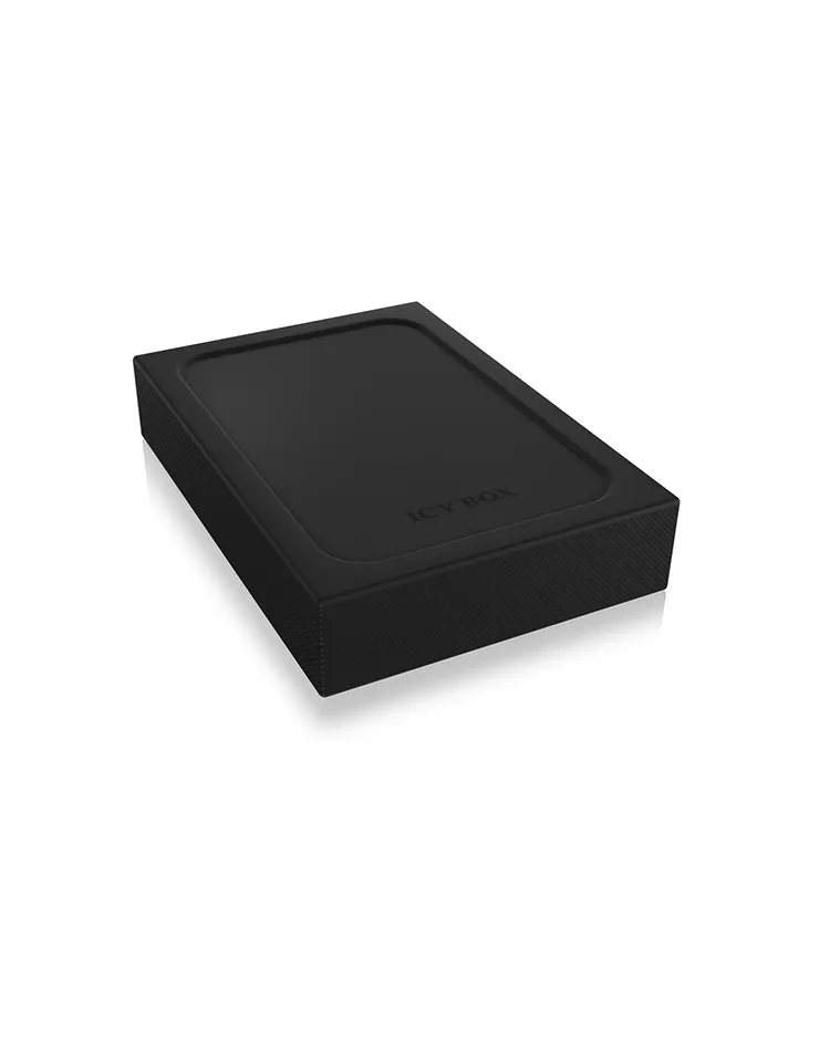 ICY BOX IB-256WP, Ext. Gehäuse für 2,5″ SATA HDD/SSD (bis 15mm BH), USB 3.2 Gen 1, UASP, Schreibschutz-Funktion, Aluminium, Silikonhülle ICY BOX IB-256WP, Ext. Gehäuse für 2,5″ SATA HDD/SSD (bis 15mm BH), USB 3.2 Gen 1, UASP, Schreibschutz-Funktion, Aluminium, Silikonhülle