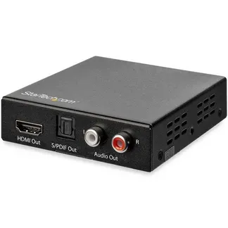 StarTech.com 4K HDMI Audio Extractor mit 4K 60Hz Unterstützung StarTech.com 4K HDMI Audio Extractor mit 4K 60Hz Unterstützung