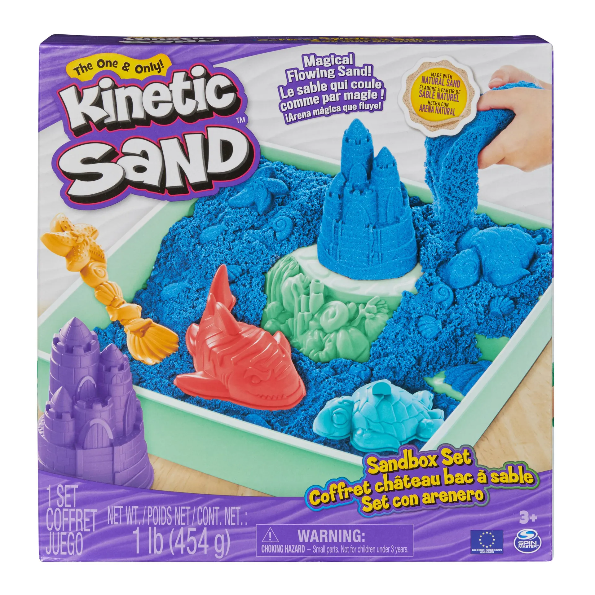 Kinetic Sand Sandbox Set Blau – Bild 7