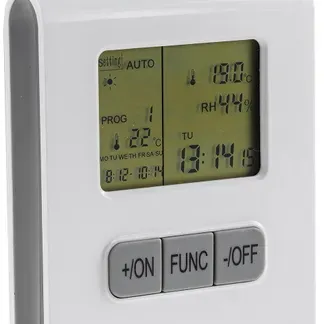 Funksender Thermostat “Pilota Casa” Tages- / Wochenschaltung, 8 Programme Funksender Thermostat “Pilota Casa” Tages- / Wochenschaltung, 8 Programme