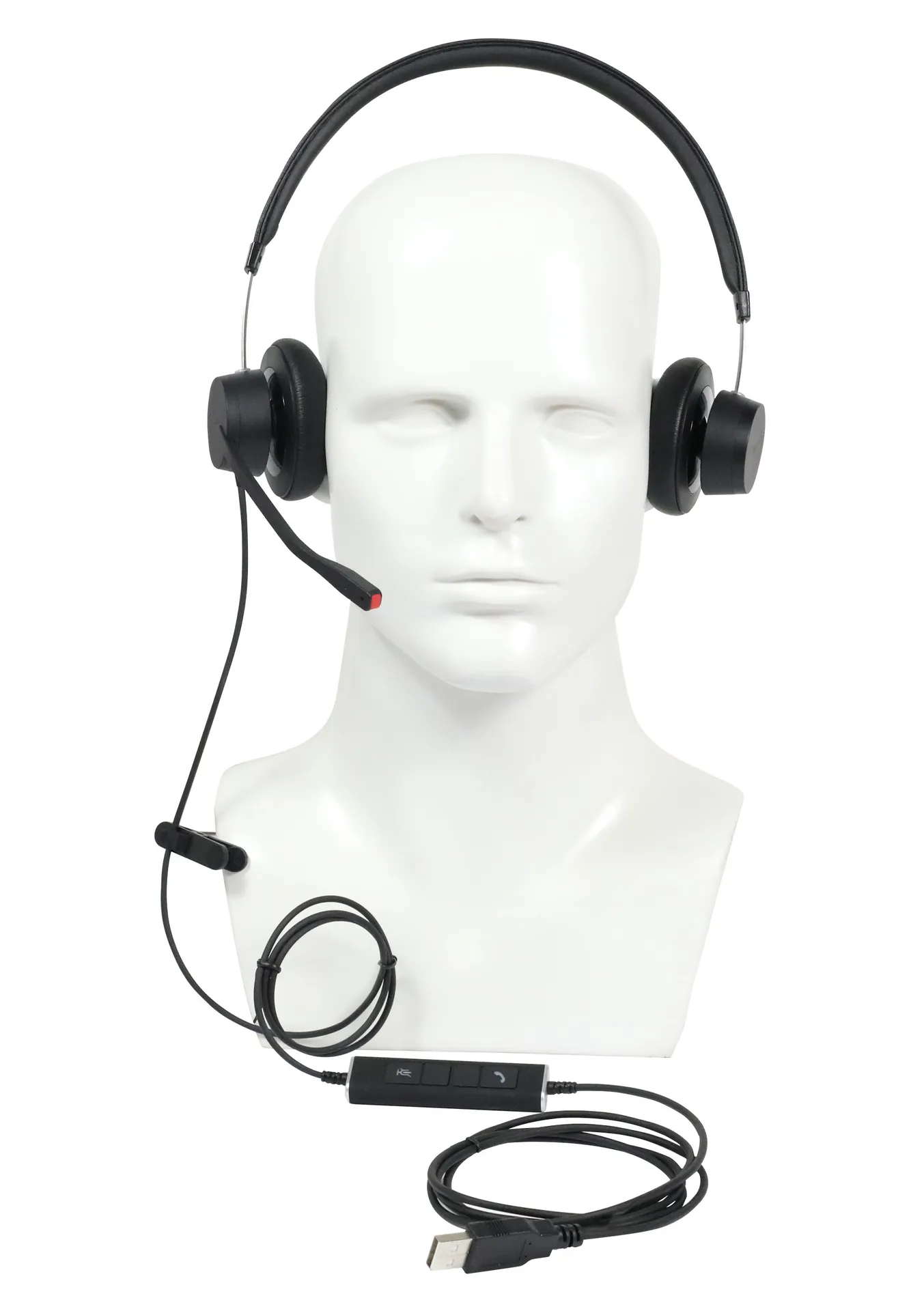Plusonic wired Headset X140 binaural – Bild 3