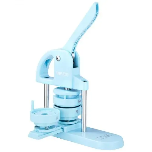 VEVOR Buttonmaker Knopfmachermaschine, 25/32/58 mm 3-in-1-Pinmaker, 300-teilige Buttonteile, Buttonmaker-Maschine mit Panda-Zauberbuch, Stanzset mit Bogengriff, für DIY-Geschenke für Kinder – Bild 10
