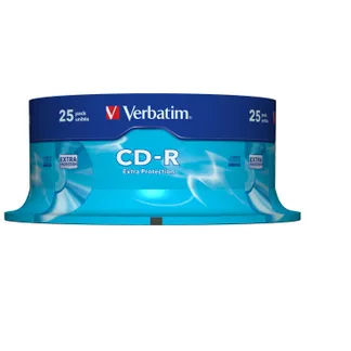 Verbatim CD-R Extra Protection 700 MB 52x 25 Stück(e) Verbatim CD-R Extra Protection 700 MB 52x 25 Stück(e)