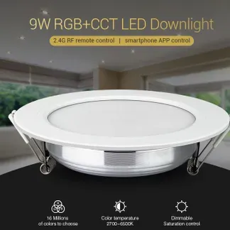 MiBoxer FUT061 LED Panel Rund 9W RGB-WW (RGB-CCT) mit Funk und WLAN MiBoxer FUT061 LED Panel Rund 9W RGB-WW (RGB-CCT) mit Funk und WLAN