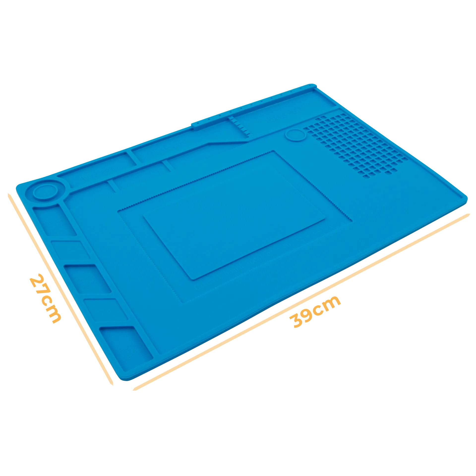 Silikon-Lötmatte McPower ''LM-15'' 39x27cm, Hitzebeständig, Antistatisch – Bild 4