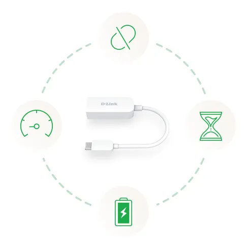 D-Link DUB-E250 Netzwerkkarte Ethernet 2500 Mbit/s – Bild 5