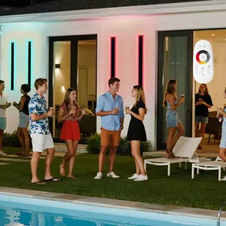 VEVOR Wandleuchten, 2er-Pack, 100 cm lange moderne RGB-Außenwandleuchten, 2700 K-6000 K, IP65 wasserdicht, rostfrei, dimmbar, Wand Licht für Haus, Veranda, Garage, Garten, Terrasse VEVOR Wandleuchten, 2er-Pack, 100 cm lange moderne RGB-Außenwandleuchten, 2700 K-6000 K, IP65 wasserdicht, rostfrei, dimmbar, Wand Licht für Haus, Veranda, Garage, Garten, Terrasse