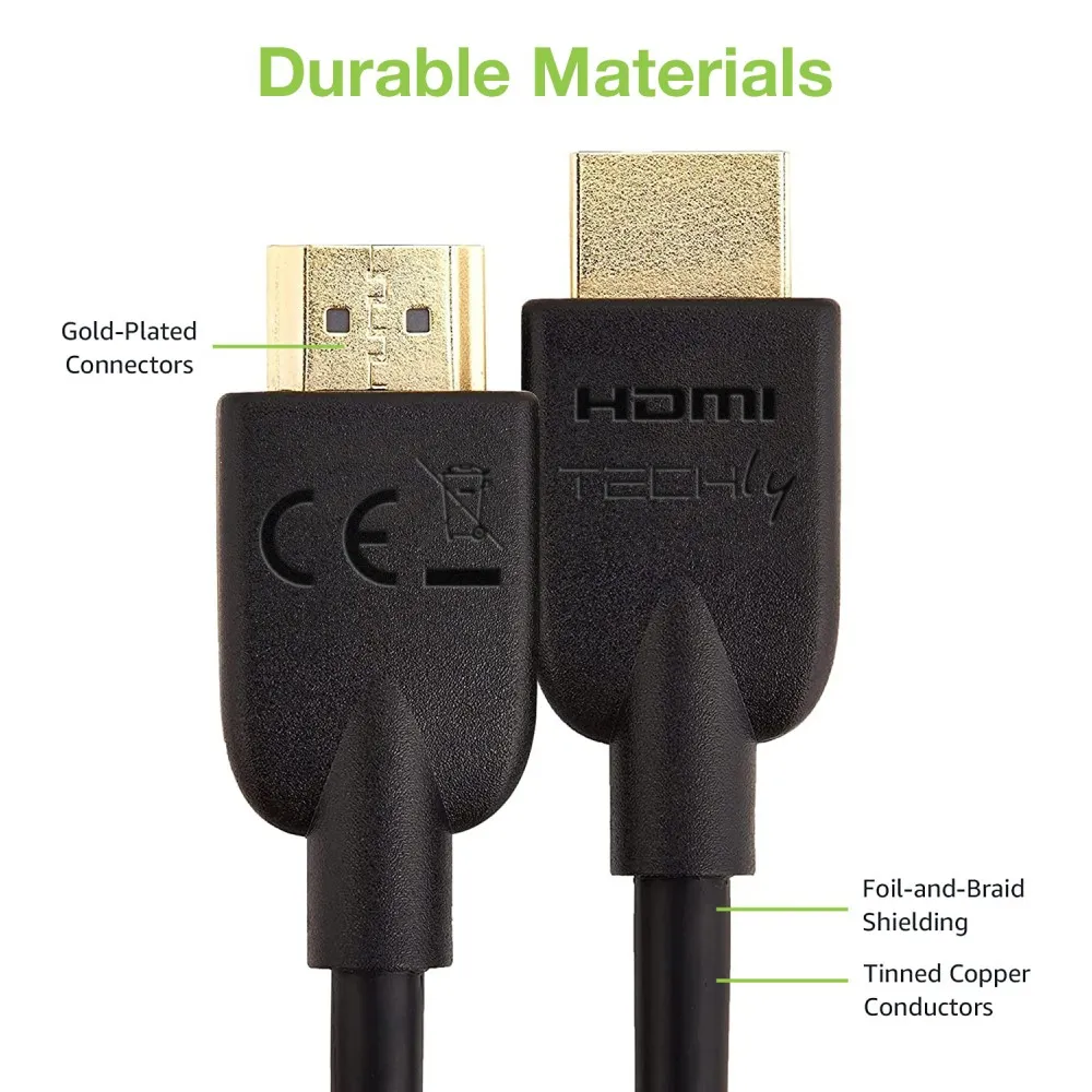 Techly ICOC HDMI2-4-020T HDMI-Kabel 2 m HDMI Typ A (Standard) Schwarz – Bild 6