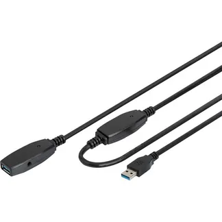 Aktives USB 3.2 Gen 1 Verlängerungskabel, 10 Meter Aktives USB 3.2 Gen 1 Verlängerungskabel, 10 Meter