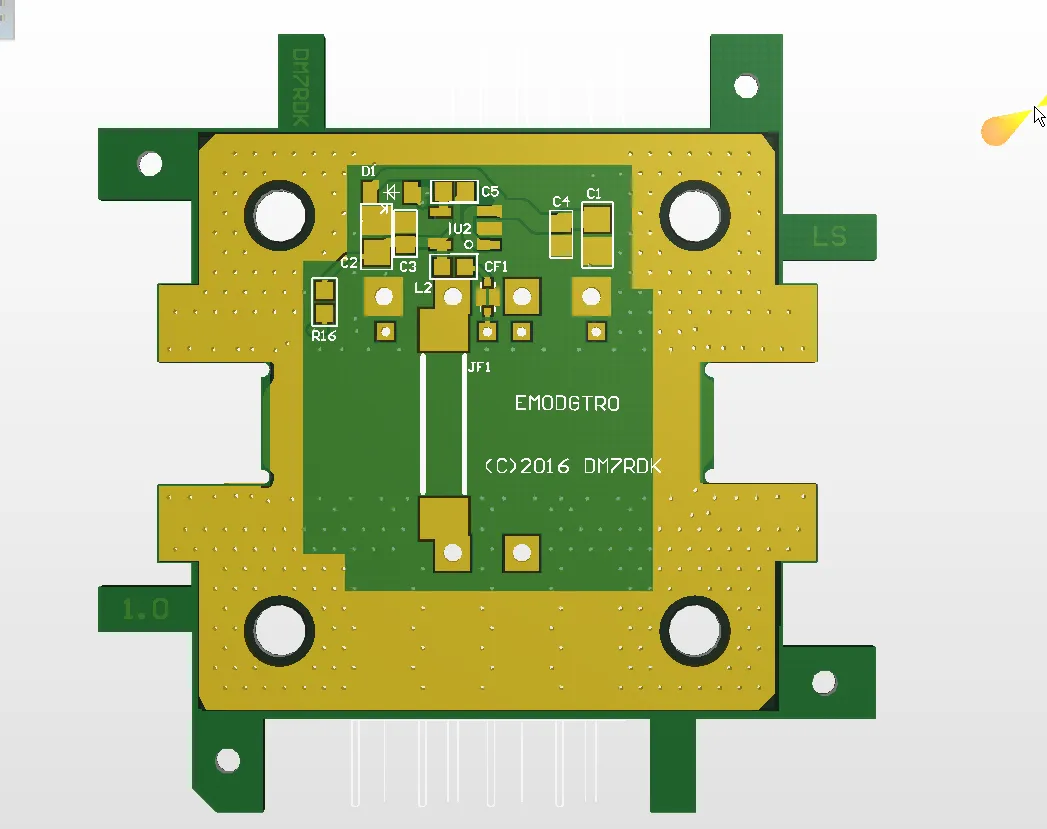ALLNET Brick'R'knowledge Platine GHz EMODGTHRO – Bild 3