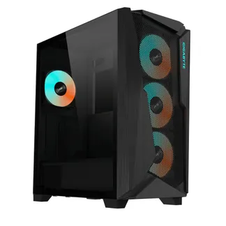 GIGABYTE C301 GLASS Midi Tower Schwarz GIGABYTE C301 GLASS Midi Tower Schwarz