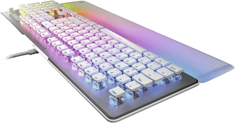 Turtle Beach Vulcan II Max Tastatur Gaming USB Deutsch Weiß – Bild 3