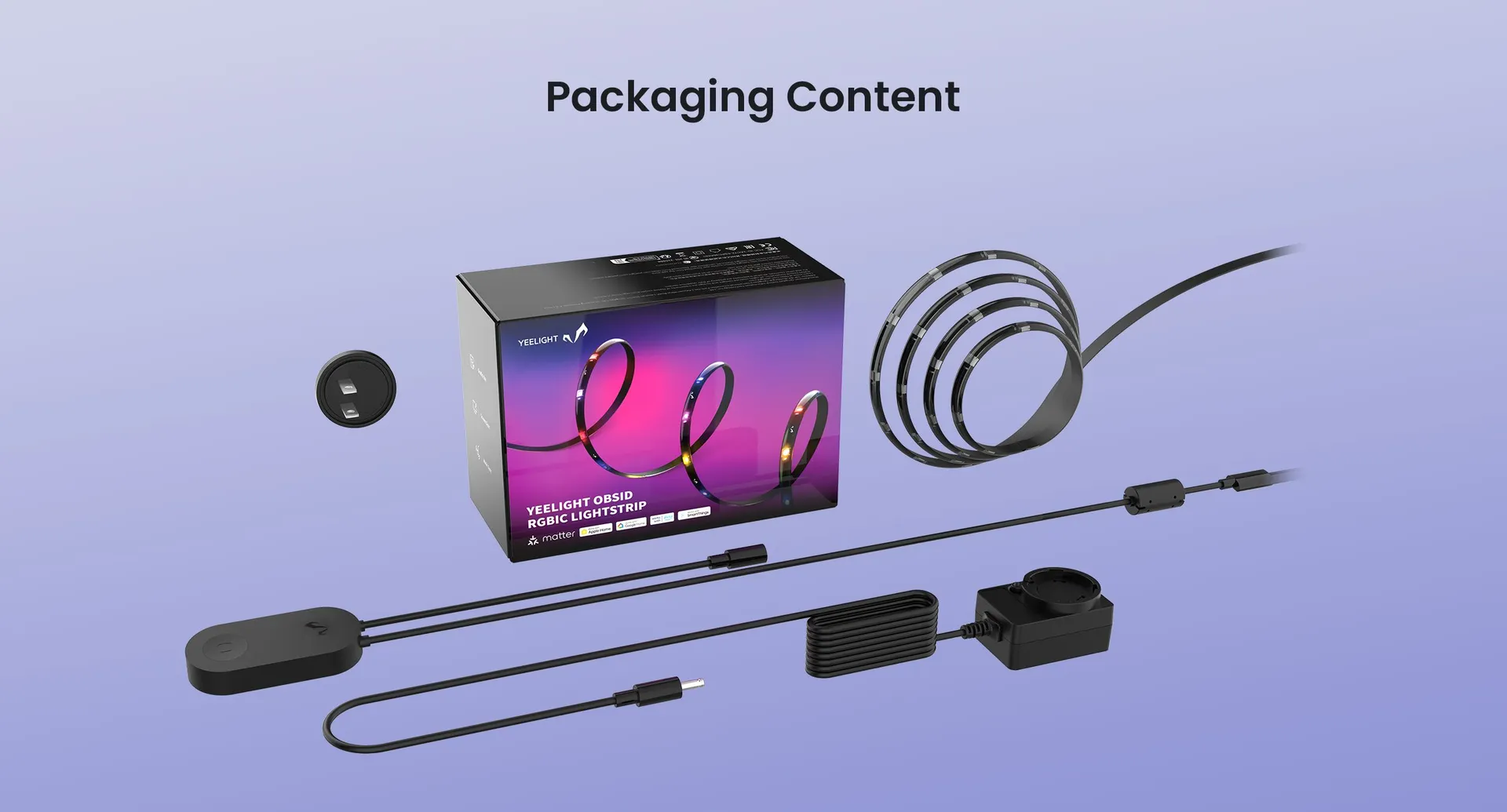 Yeelight Obsid Rgbic Lightstrip, – Bild 3