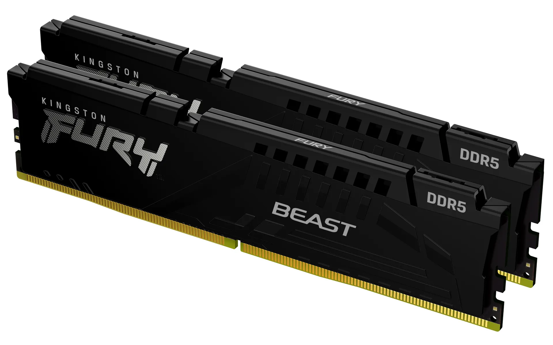 Kingston Technology FURY Beast 16GB 6000MT/s DDR5 CL36 DIMM (2er-Kit) Black EXPO Kingston Technology FURY Beast 16GB 6000MT/s DDR5 CL36 DIMM (2er-Kit) Black EXPO