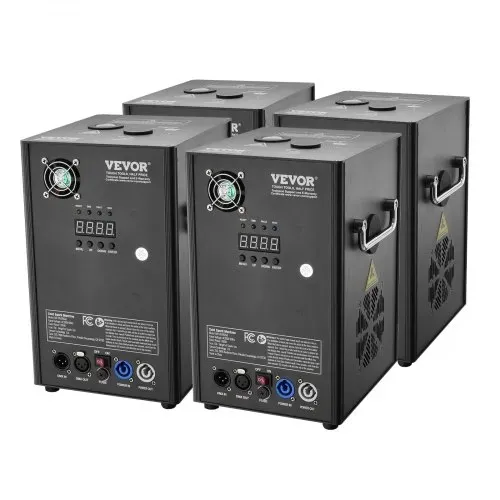 VEVOR 4x Funkenmaschine 700 W Pyrotechnikmaschine Aluminiumlegierung Feuerwerksmaschine DMX Controller Einstellbar 2–5m Cold Spark Machine 7 min pro Nachladen Ideal für Hochzeit, DJ Show, Partys – Bild 10