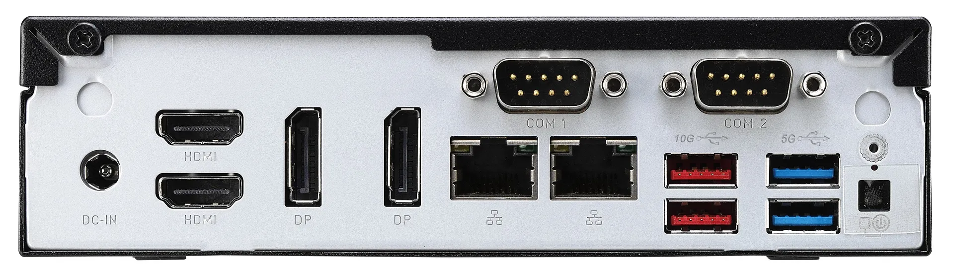 Shuttle Slim PC DH770 , S1700, 2x HDMI, 2x DP , 2x 2.5G LAN, 2x COM, 8x USB, 1x 2.5", 2x M.2, 24/7 Dauerbetrieb, inkl. VESA – Bild 7