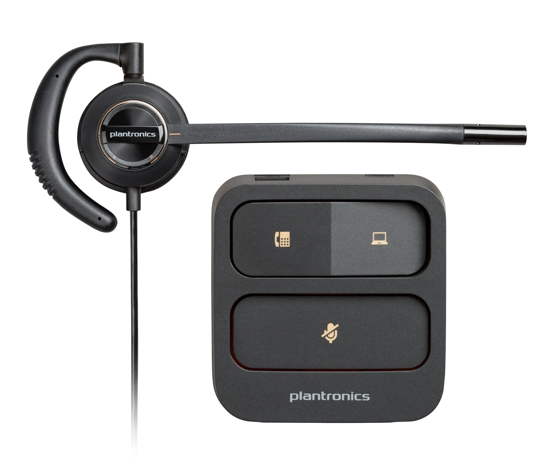 HP Poly EncorePro 530D Diskretes digitales Headset mit Quick Disconnect TAA HP Poly EncorePro 530D Diskretes digitales Headset mit Quick Disconnect TAA