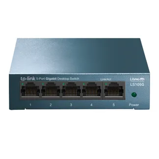TP-Link 5-Port Desktop Switch (10/100/1000Mbit/s) TP-Link 5-Port Desktop Switch (10/100/1000Mbit/s)