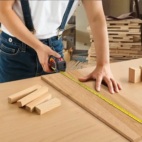 VEVOR 2-in-1-Laser-Maßband, 41 m wiederaufladbares Laser-Messwerkzeug & 4,8 m Bandmaß mit Magnet, Rollmaßband 4 Modi – Länge, Fläche, Volumen, kontinuierlich, ft/in/m/ft+in-Einheit – Bild 7