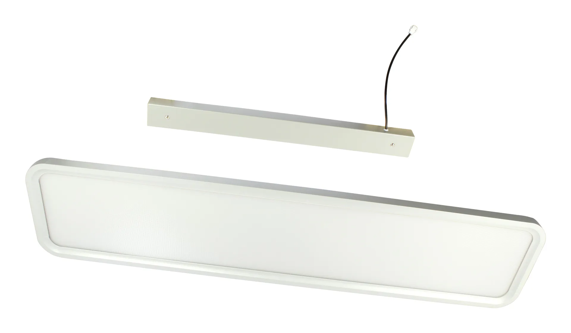Synergy 21 LED office line Abhänge – Panel grau, dimmbar Synergy 21 LED office line Abhänge – Panel grau, dimmbar
