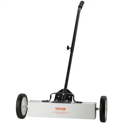 VEVOR Magnetbesen Magnetische Kehrmaschine 77-113 cm, Magnetic Sweeper Magnetisch Magnet Besen Magnetbesen Magnetheber 20,4 kg Magnetkraft Magnetischer Spänesammler Bodenkehrer Kehrmaschine – Bild 10