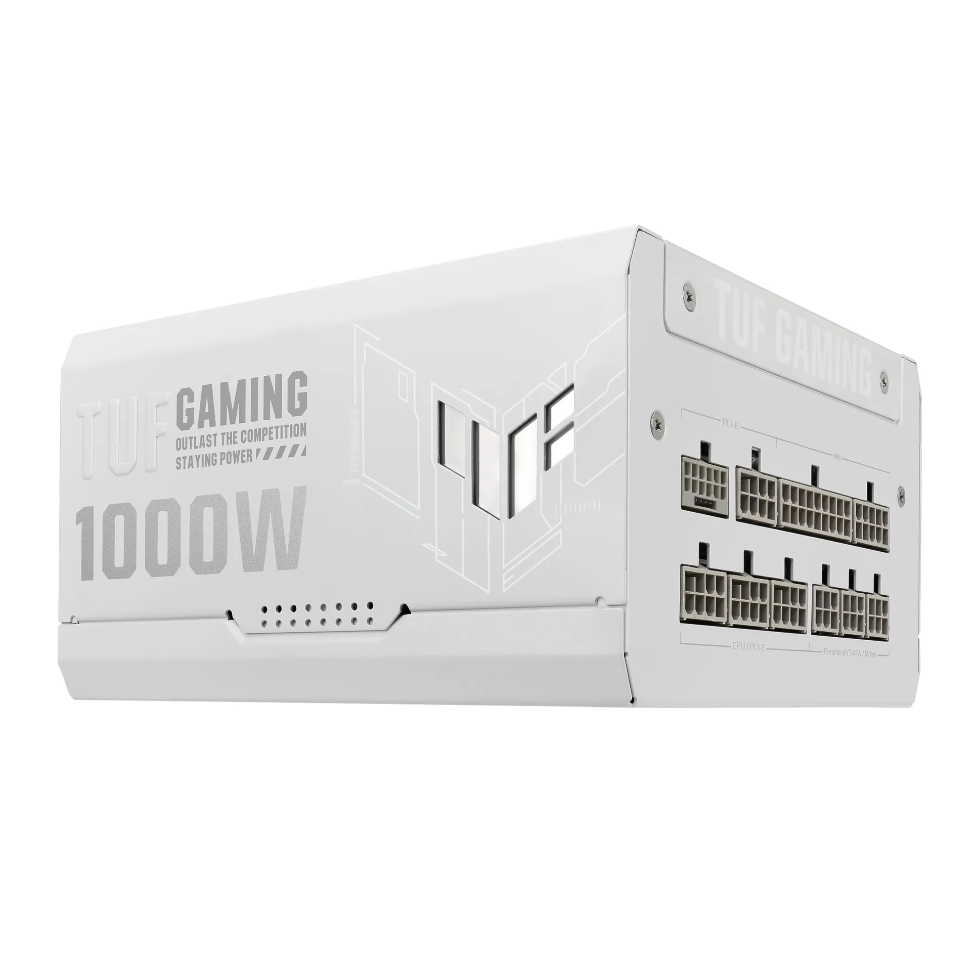 ASUS TUF Gaming 1000W Gold White Edition Netzteil 20+4 pin ATX ATX Weiß – Bild 6
