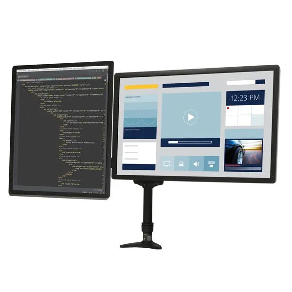StarTech.com Dual Monitorhalterung mit verstellbaren Armen - Monitor Tischhalterung höhenverstellbar – Bild 6