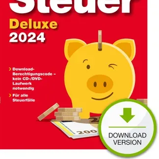 Lexware QuickSteuer Deluxe 2024 (für Steuerjahr 2023), Private und gewerbliche Steuererklärung Lexware QuickSteuer Deluxe 2024 (für Steuerjahr 2023), Private und gewerbliche Steuererklärung