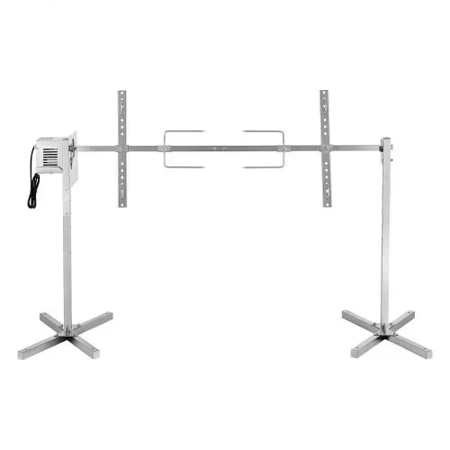 VEVOR Spanferkelgrill Lammgrill Spießbratengrill 1321 mm Rotisserie-Grill AC 220-240 V, 8-stufiges elektrisches Rotisserie-Grill-Set mit 60 kg Tragkraft, 38 W Motor Grillset für Partys – Bild 8