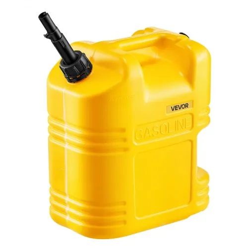 VEVOR Kraftstoffkanister, 19 L, Benzintank mit Ausguss & klarer Skala, max. Durchflussrate 15 L/min, Flüssigkeitsbehälter für die meisten Autos, Motorräder, SUVs, ATVs und UTVs, gelb, 1 Stk. VEVOR Kraftstoffkanister, 19 L, Benzintank mit Ausguss & klarer Skala, max. Durchflussrate 15 L/min, Flüssigkeitsbehälter für die meisten Autos, Motorräder, SUVs, ATVs und UTVs, gelb, 1 Stk.