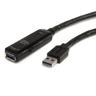 StarTech.com 5 m aktives USB 3.0 Verlängerungskabel – Stecker/Buchse StarTech.com 5 m aktives USB 3.0 Verlängerungskabel – Stecker/Buchse