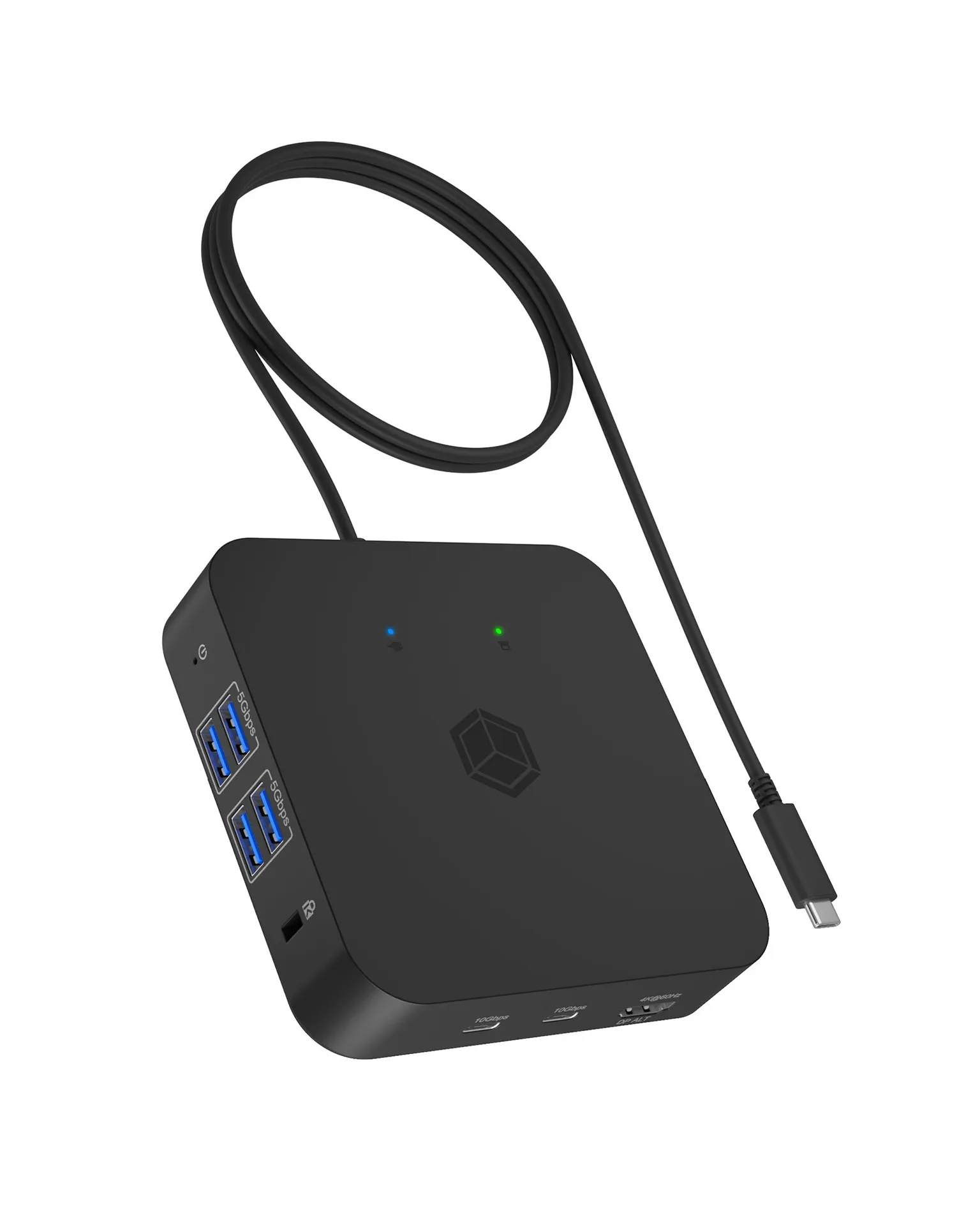 ICY BOX IB-DK4090-C, 12 in 1 DisplayLink® Hybrid Notebook DockingStation, 3x HDMI® 2.0, Gigabit LAN, 4x USB 3.2 Gen 1 Type-A, 2x USB 3.2 Gen 2 Type-C®, 1x Hea ICY BOX IB-DK4090-C, 12 in 1 DisplayLink® Hybrid Notebook DockingStation, 3x HDMI® 2.0, Gigabit LAN, 4x USB 3.2 Gen 1 Type-A, 2x USB 3.2 Gen 2 Type-C®, 1x Hea